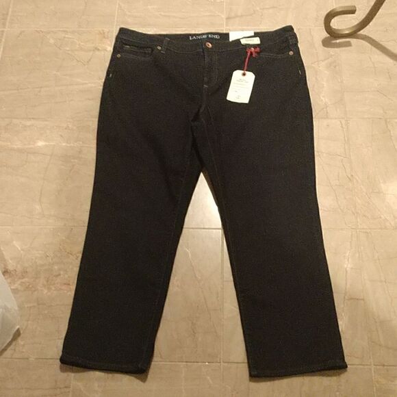 Lands' End Ankle length Petite Jeans Size 18P - Picture 1 of 5